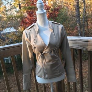 Kardashian Kollection Light Tan Jacket!